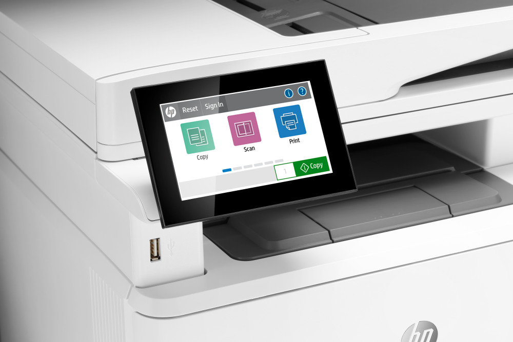 HP LaserJet Enterprise M430f product photo