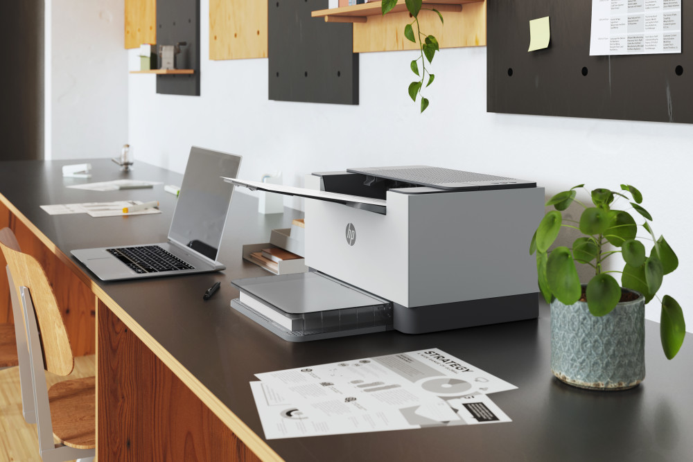 HP LaserJet M209d product photo