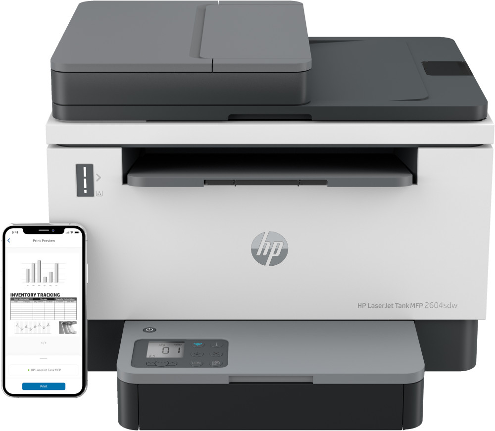 HP LaserJet Tank MFP 2604sdw product photo