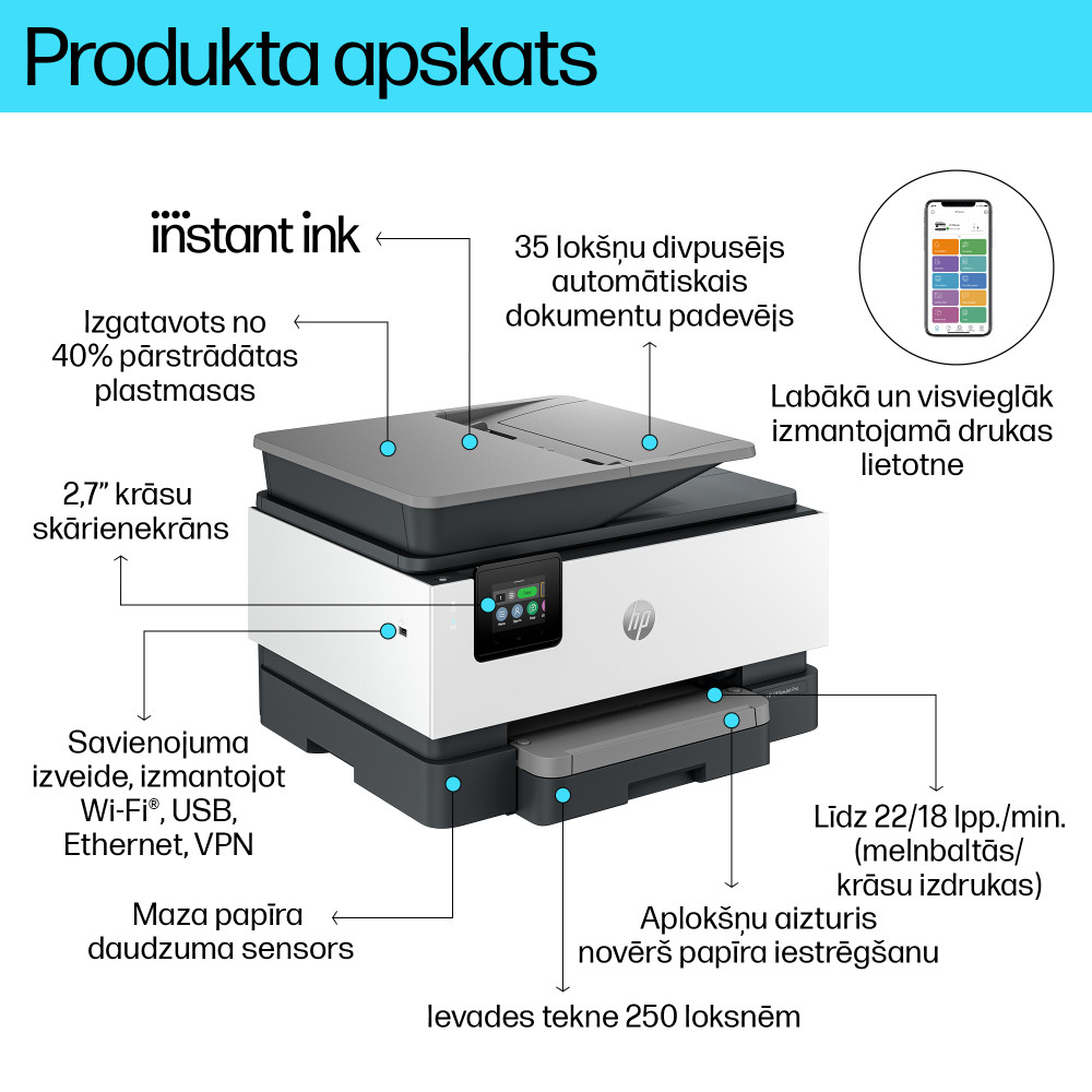 HP OfficeJet Pro 9120e product photo