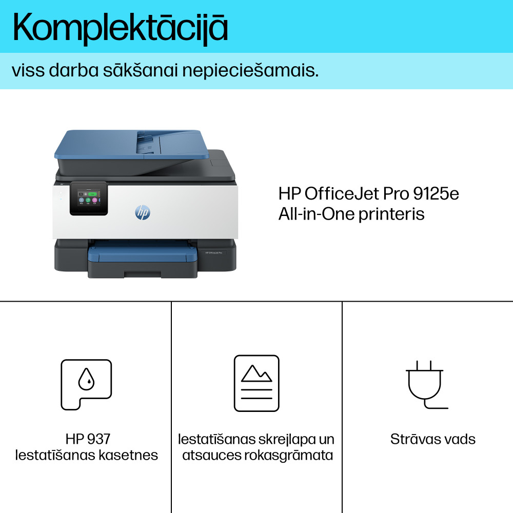 HP OfficeJet Pro 9125e product photo