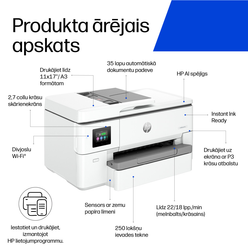 HP OfficeJet Pro 9720e product photo