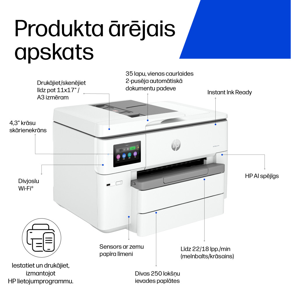 HP OfficeJet Pro 9730e product photo