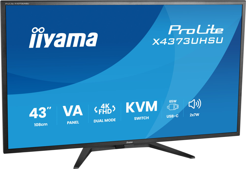 Iiyama ProLite X4373UHSU-B2 product photo