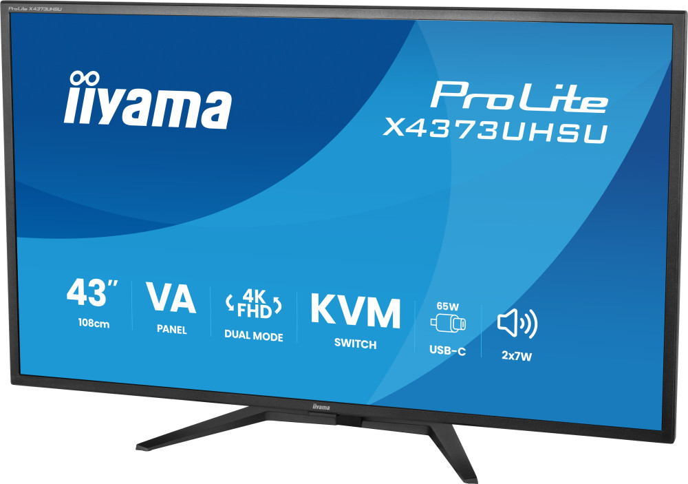 Iiyama ProLite X4373UHSU-B2 product photo