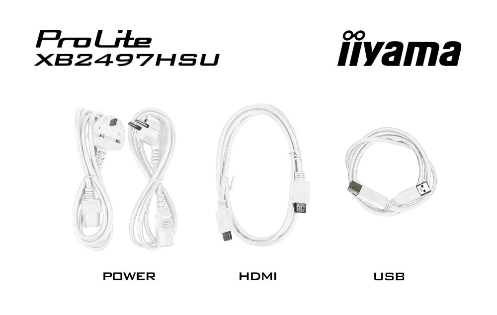 Iiyama ProLite XB2497HSU-W1 product photo
