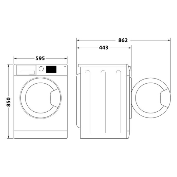 Indesit MTWSA 61294 product photo