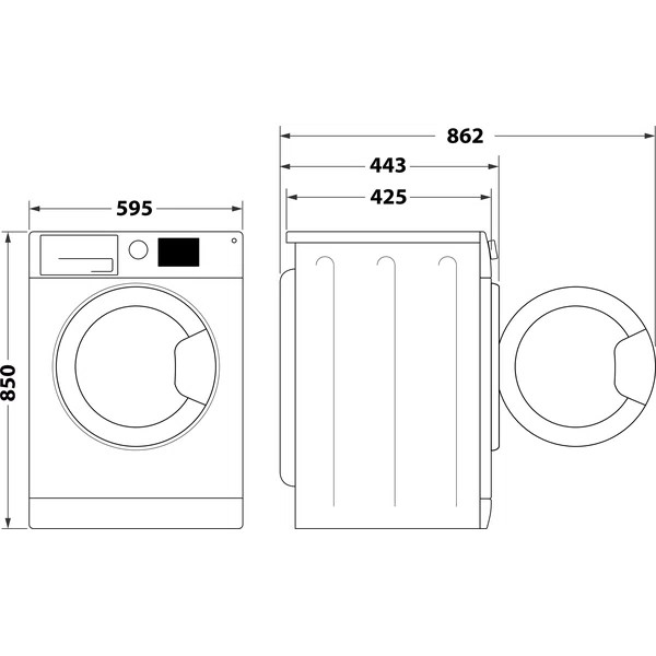 Indesit MTWSE 61294 product photo
