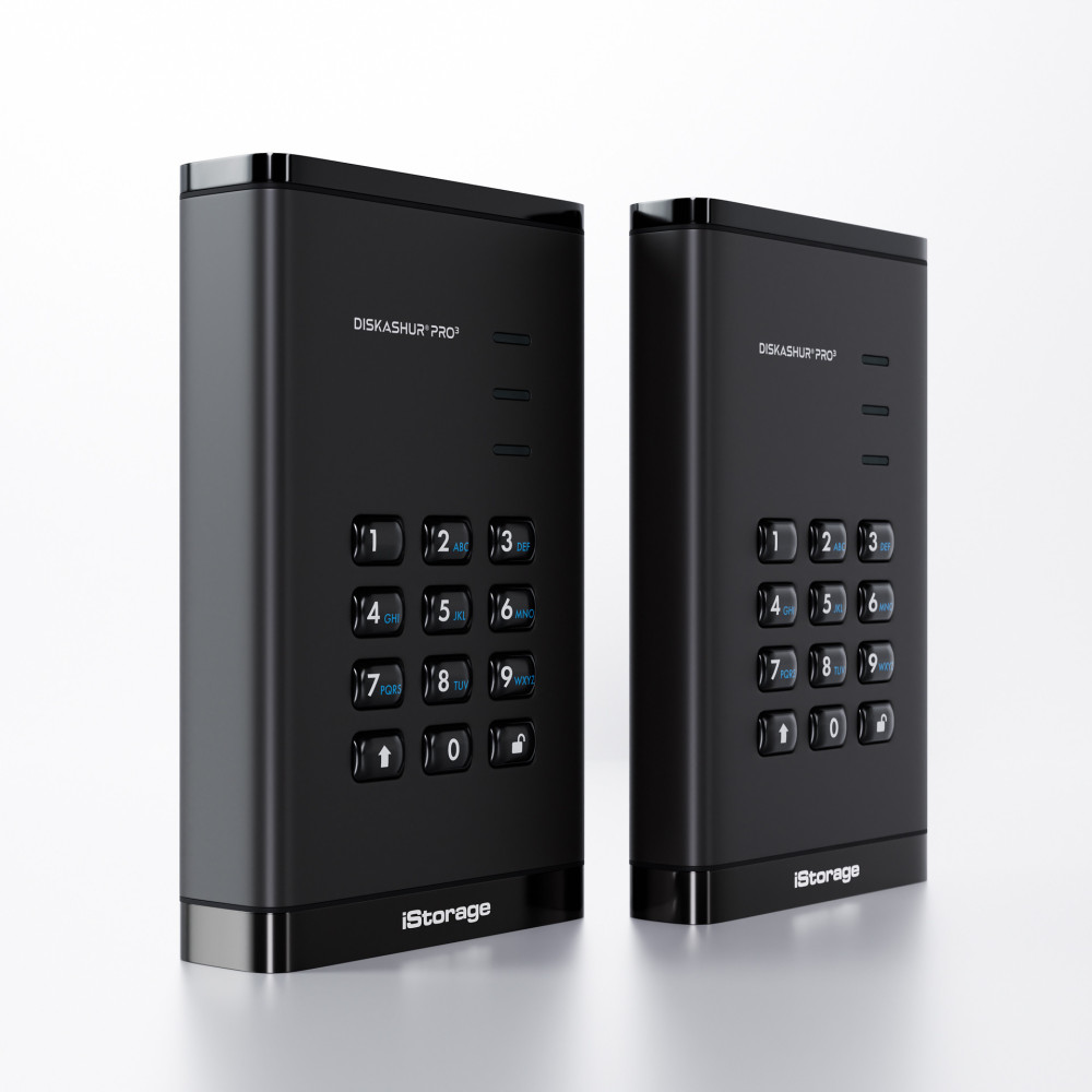iStorage diskAshur PRO3 4TB product photo