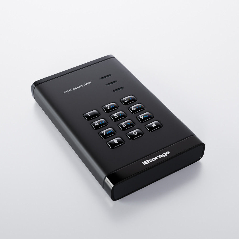 iStorage diskAshur PRO3 4TB product photo