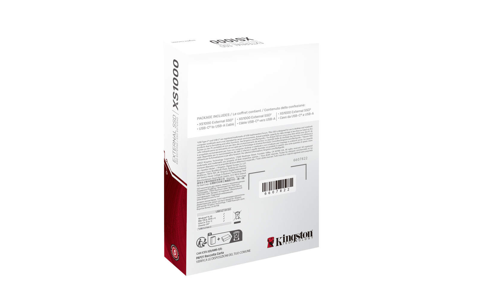 Kingston XS1000 product photo