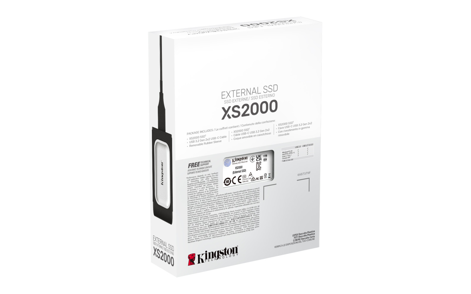 Kingston XS2000 product photo