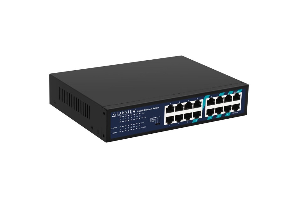 Lanview LVN-1U-16PORT-1G product photo
