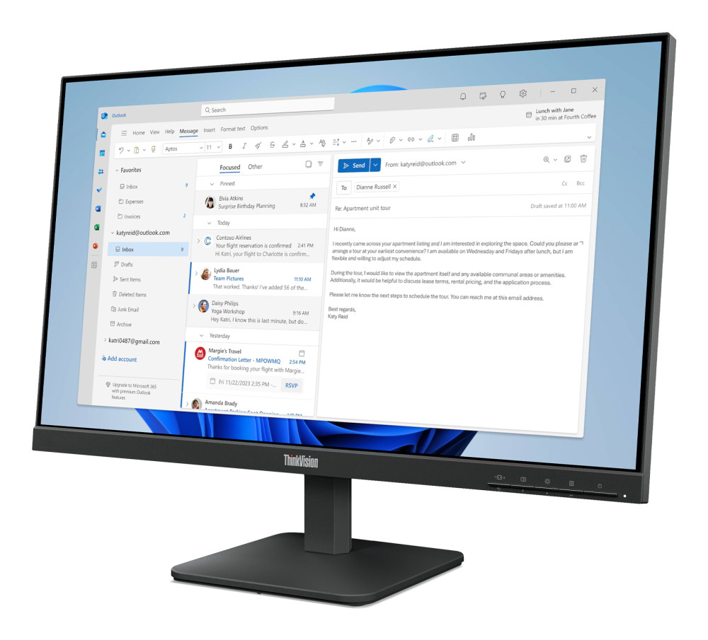 Lenovo ThinkVision S24-4e product photo
