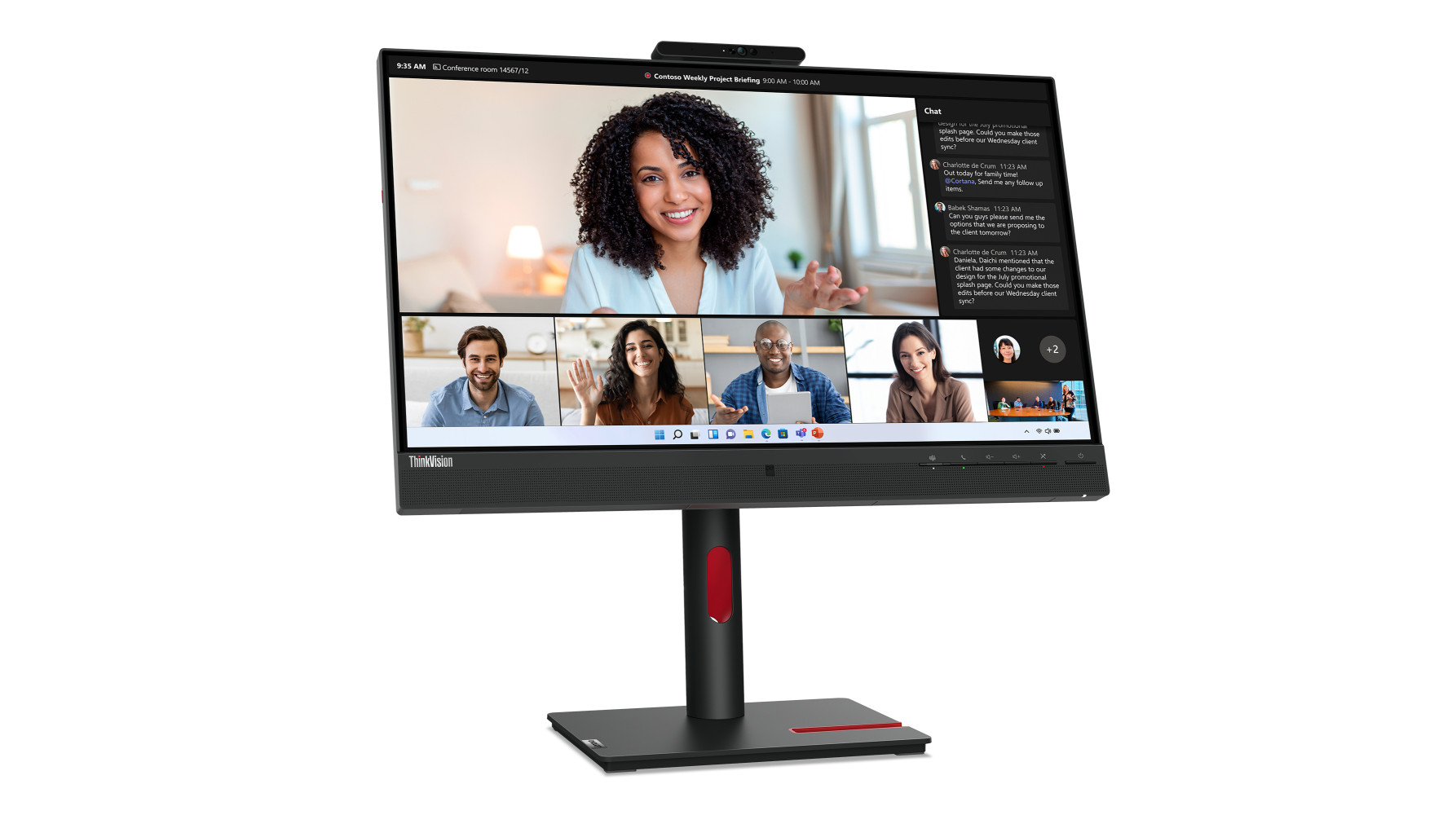 Lenovo ThinkVision T24mv-30 product photo