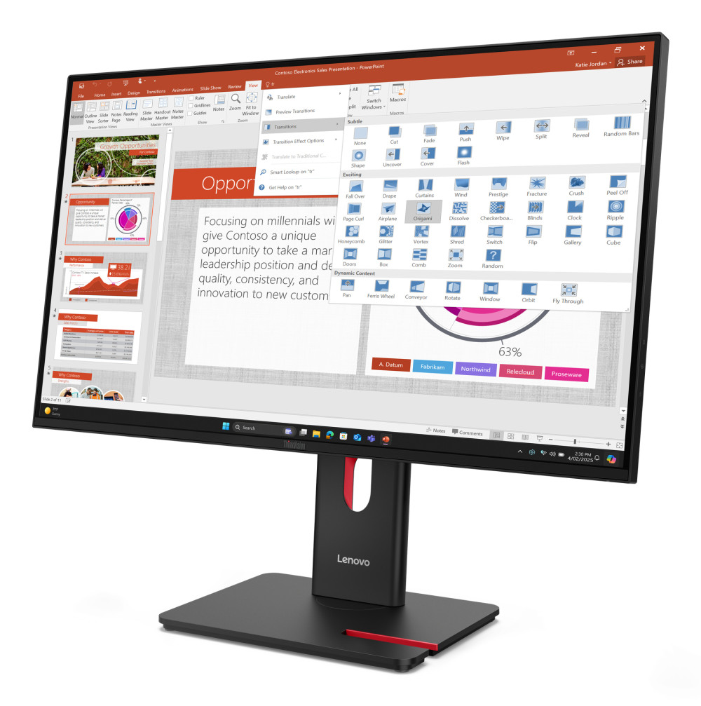 Lenovo ThinkVision T27-40 product photo