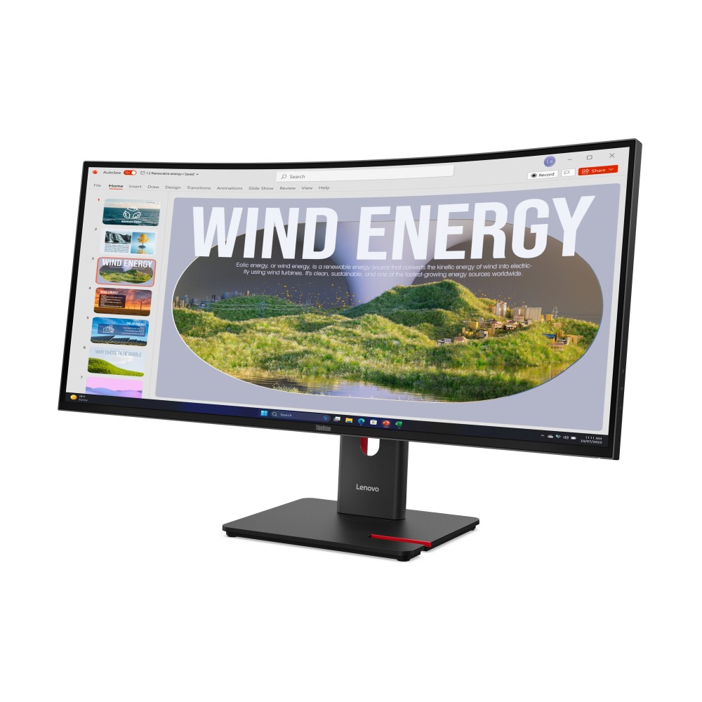 Lenovo ThinkVision T34WD-40 product photo