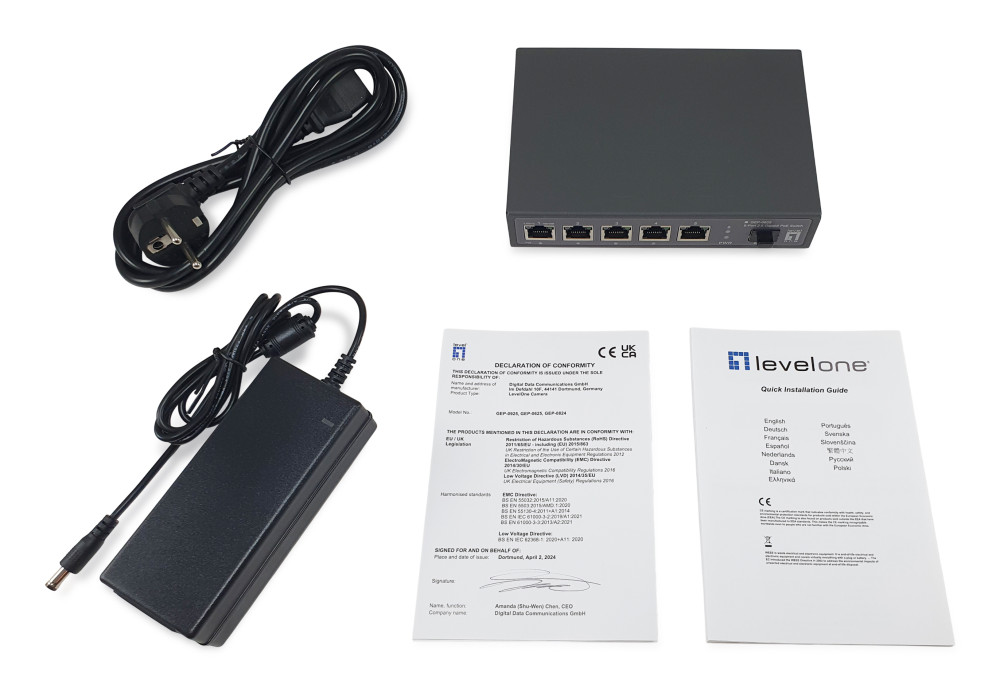 LevelOne GEP-0625 product photo