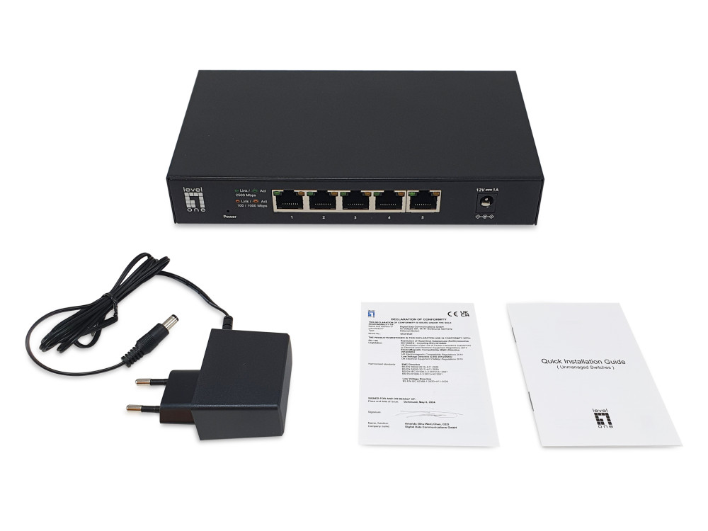 LevelOne GEU-0525 product photo