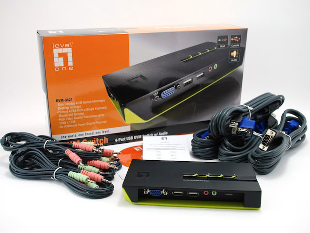 LevelOne KVM-0421 product photo