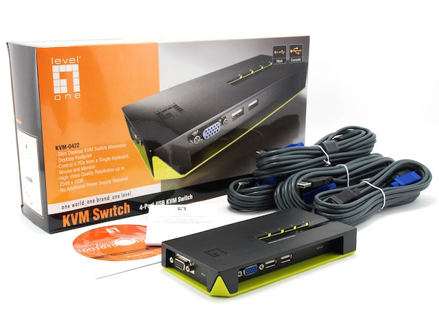 LevelOne KVM-0422 product photo