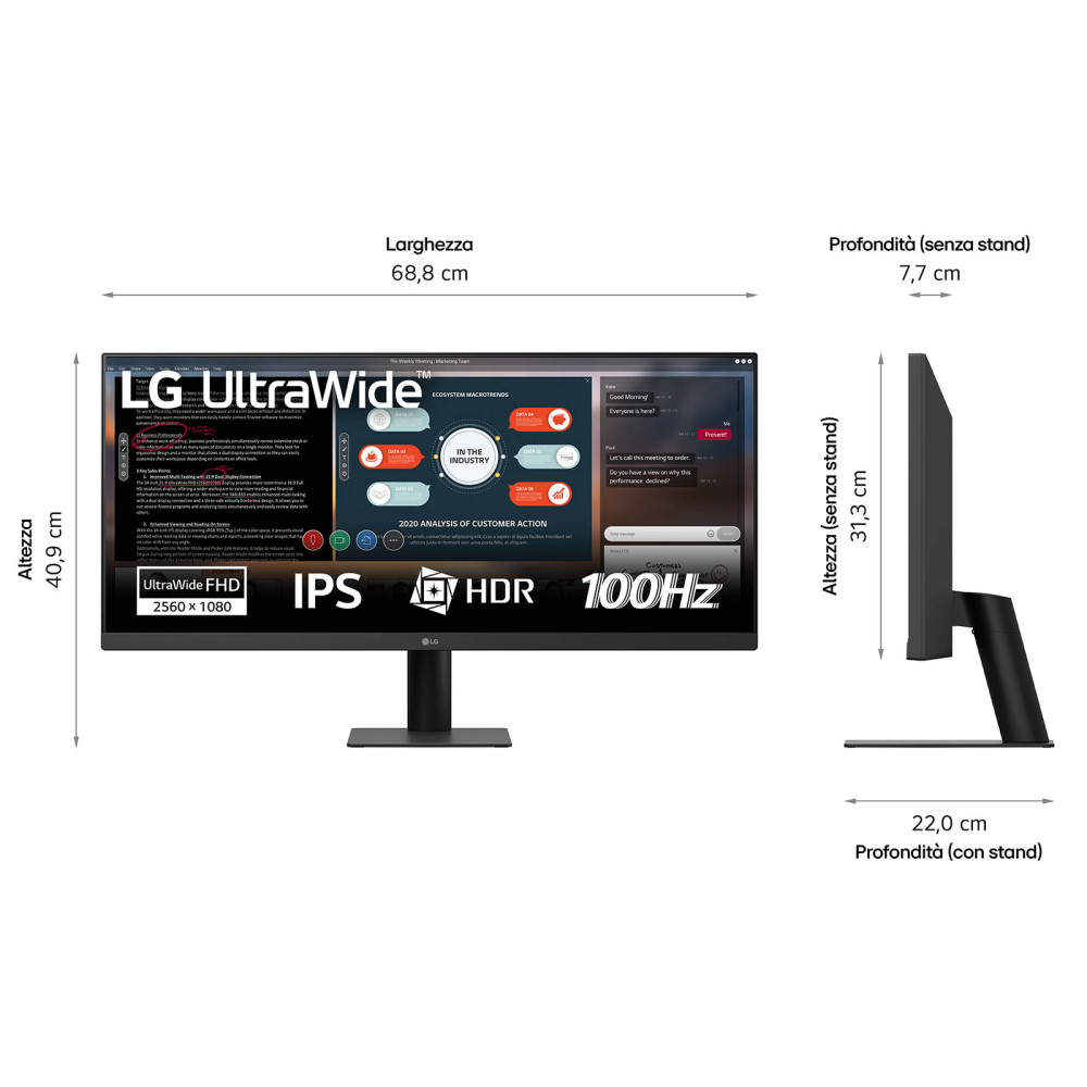 LG 29U511A-B product photo