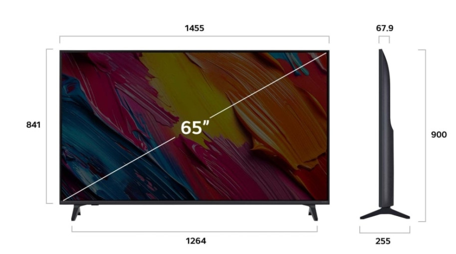 LG 65QNED70A6A 65" product photo