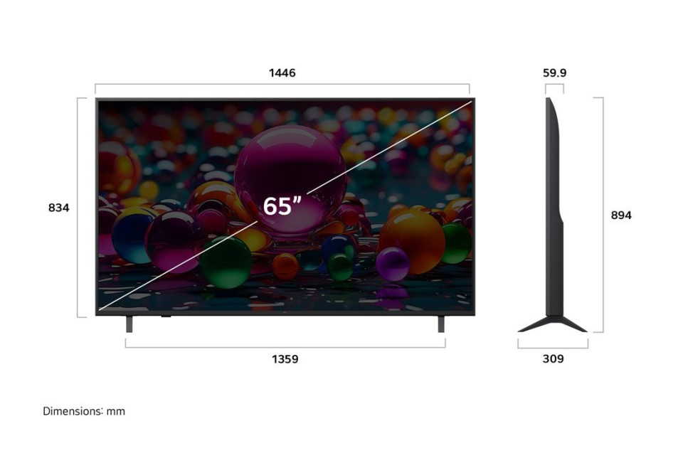 LG 65UA75003LA 65" product photo