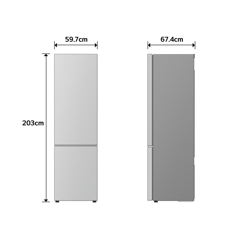 LG GBBS726CEV product photo