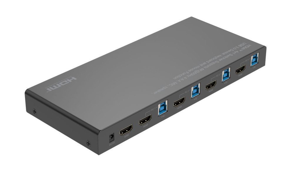 MicroConnect MC-HDMIKVM0401-USB3-4K product photo