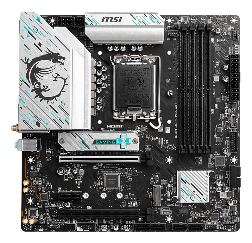 MSI B760M GAMING PLUS WIFI product photo