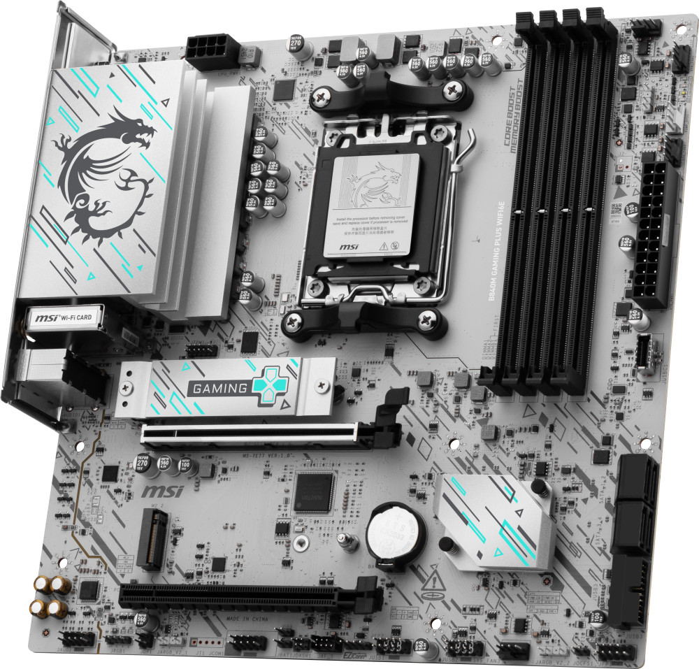 MSI B840M GAMING PLUS WIFI6E product photo