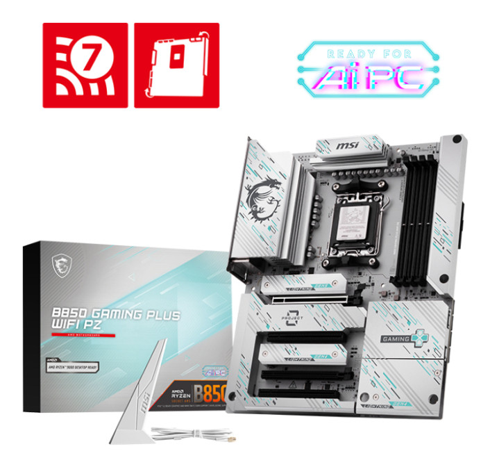 MSI B850 GAMING PLUS WIFI PZ product photo