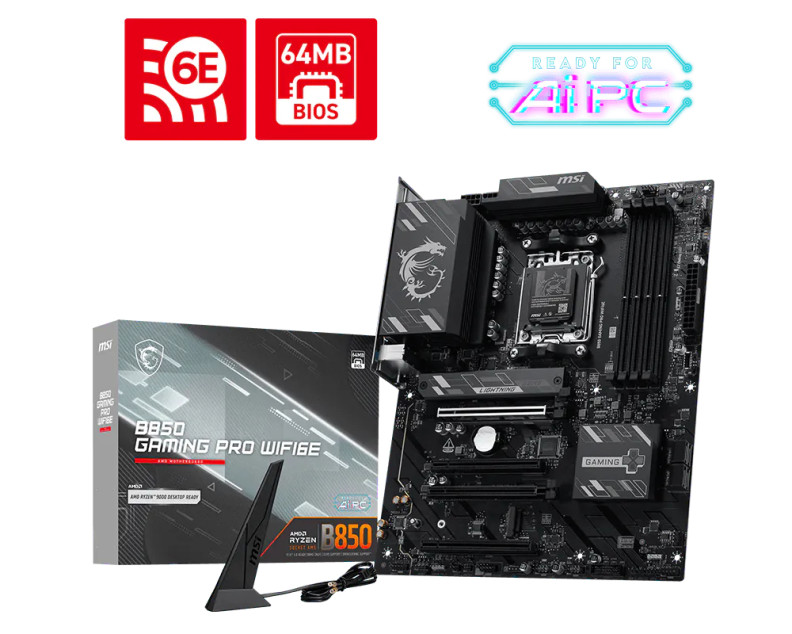 MSI B850 Gaming Pro WIFI6E product photo