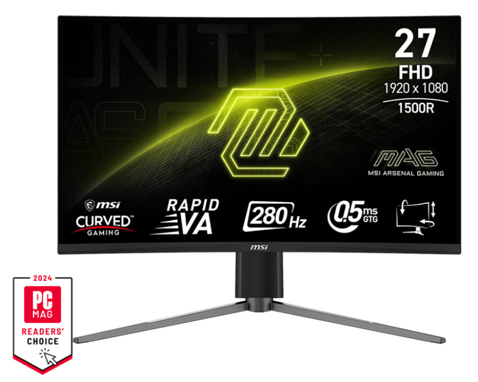 MSI MAG 276CPXF product photo