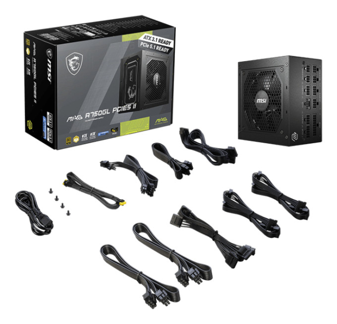 MSI MAG A750GL PCIE5 product photo