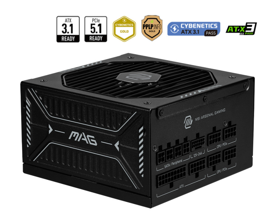 MSI MAG A850GLS product photo