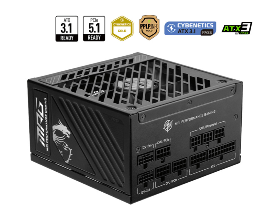 MSI MPG A1250GS product photo