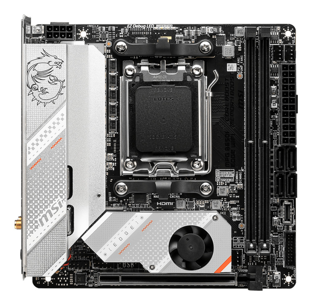 MSI MPG B650I Edge WIFI product photo