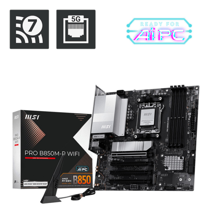 MSI PRO B850M-P WIFI product photo