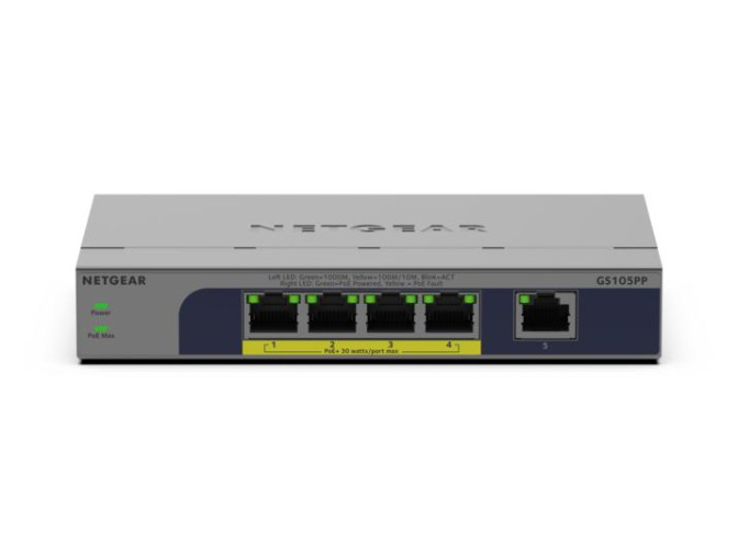 NETGEAR GS105PP product photo