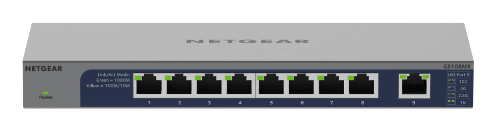 NETGEAR GS108MX-100EUS product photo
