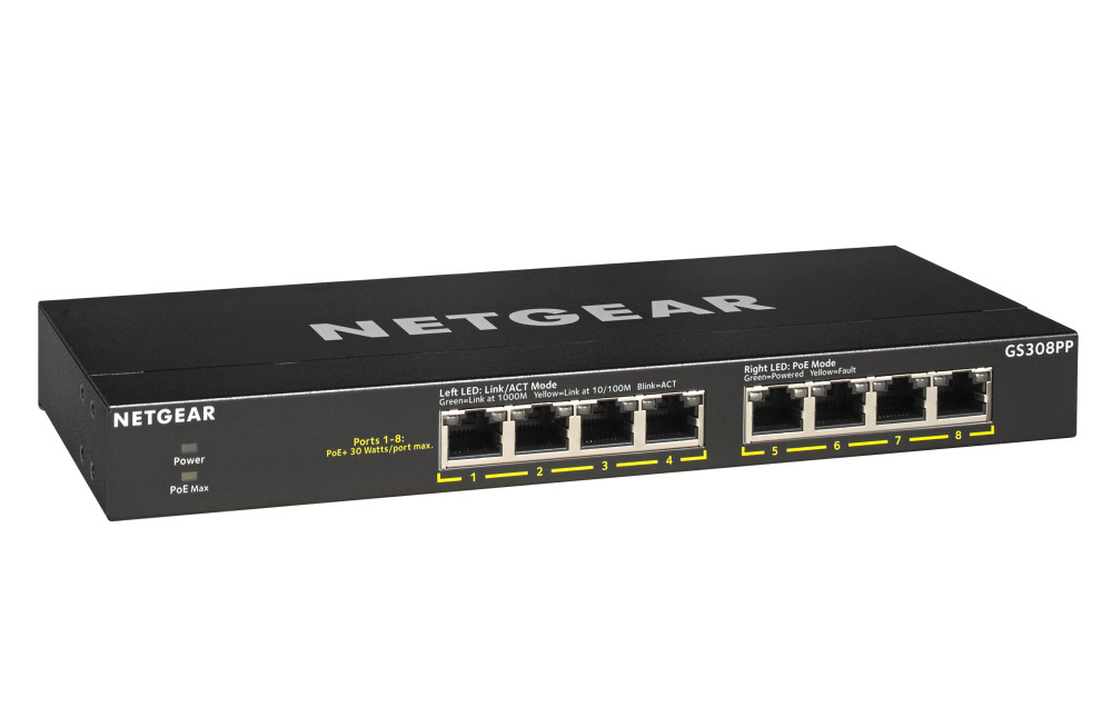 Netgear GS308PP product photo
