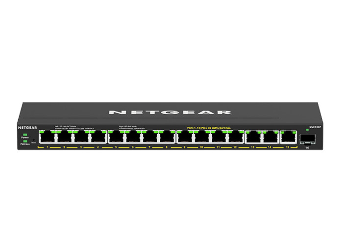 NETGEAR GS316EP product photo