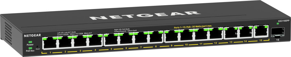 Netgear GS316EPP-100PES product photo