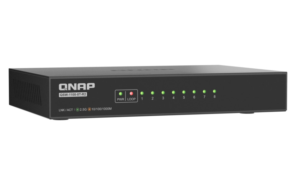 Qnap QSW-1108-8T-R2 product photo