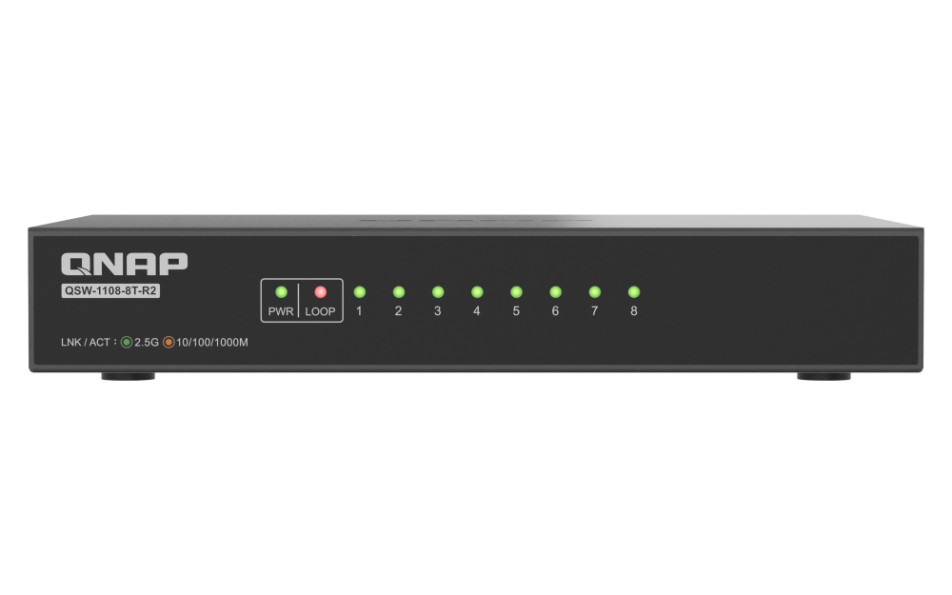 Qnap QSW-1108-8T-R2 product photo