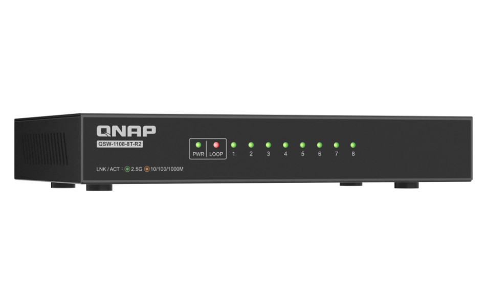 Qnap QSW-1108-8T-R2 product photo