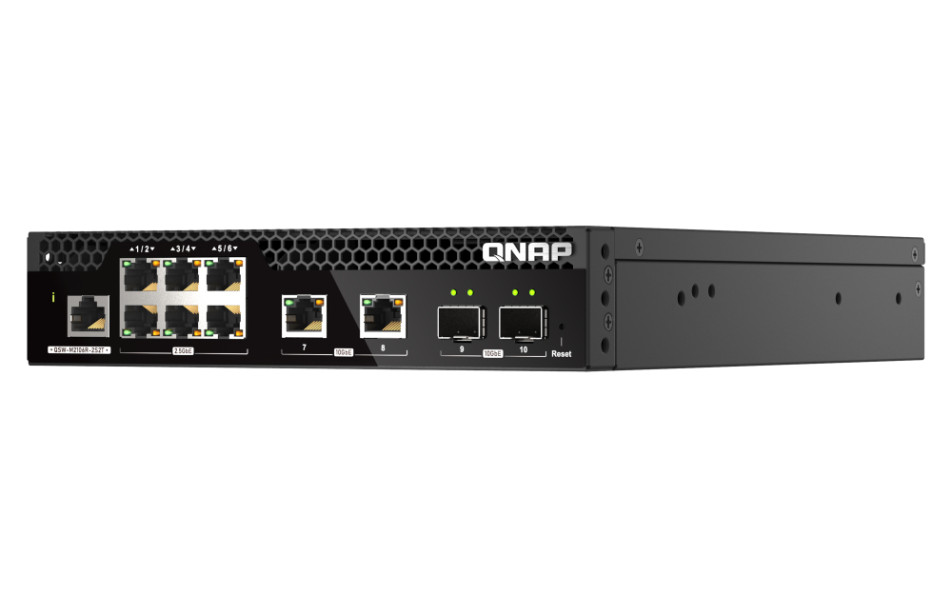 Qnap QSW-M2106R-2S2T product photo