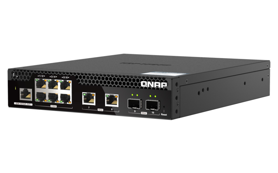 Qnap QSW-M2106R-2S2T product photo